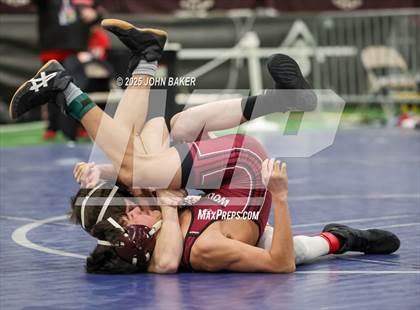 Thumbnail 2 in NIAA 2A State Wrestling Consolation Semi-Finals photogallery.