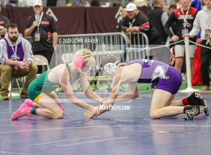 Thumbnail 2 in NIAA 2A State Wrestling Consolation Semi-Finals photogallery.