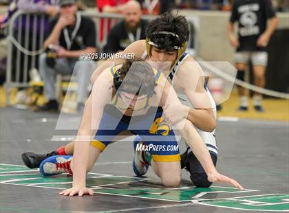 Thumbnail 1 in NIAA 2A State Wrestling Consolation Semi-Finals photogallery.