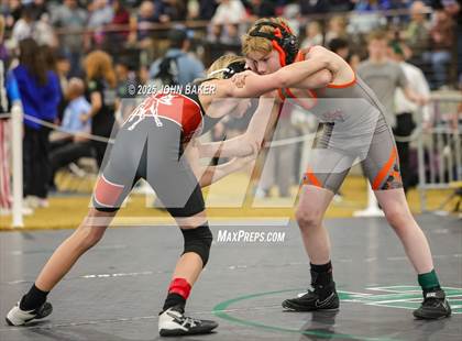 Thumbnail 1 in NIAA 2A State Wrestling Consolation Semi-Finals photogallery.