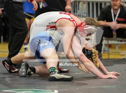 Thumbnail 3 in NIAA 2A State Wrestling Consolation Semi-Finals photogallery.