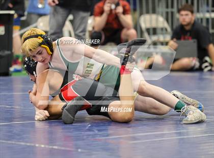 Thumbnail 2 in NIAA 2A State Wrestling Consolation Semi-Finals photogallery.