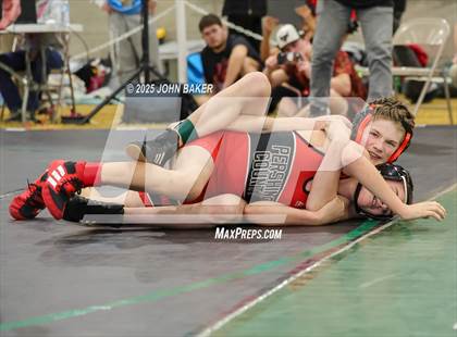 Thumbnail 2 in NIAA 2A State Wrestling Consolation Semi-Finals photogallery.
