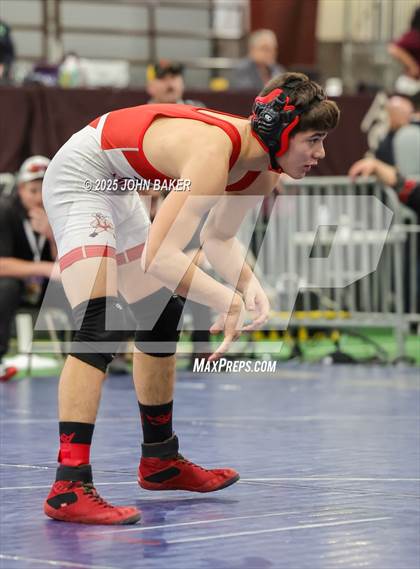 Thumbnail 2 in NIAA 2A State Wrestling Consolation Semi-Finals photogallery.