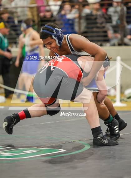 Thumbnail 1 in NIAA 2A State Wrestling Consolation Semi-Finals photogallery.