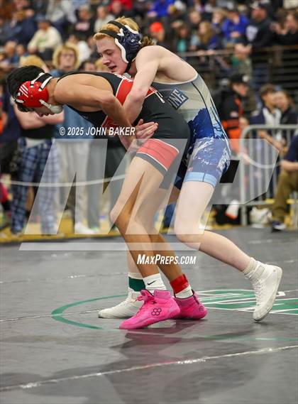 Thumbnail 3 in NIAA 2A State Wrestling Consolation Semi-Finals photogallery.
