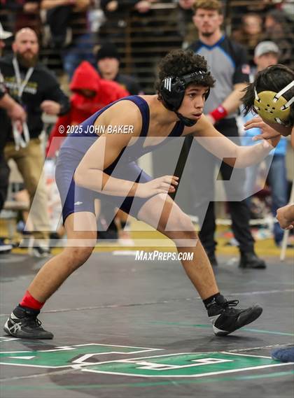 Thumbnail 1 in NIAA 2A State Wrestling Consolation Semi-Finals photogallery.
