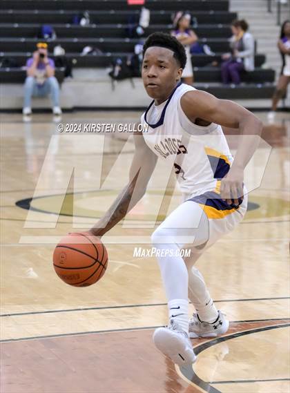 Thumbnail 2 in Granbury vs. Everman (UIL Basketball 5A Bi-District) photogallery.