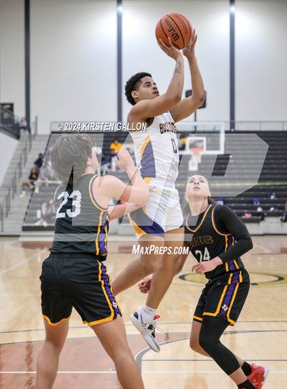 Thumbnail 1 in Granbury vs. Everman (UIL Basketball 5A Bi-District) photogallery.