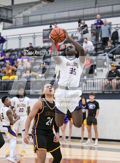 Thumbnail 1 in Granbury vs. Everman (UIL Basketball 5A Bi-District) photogallery.
