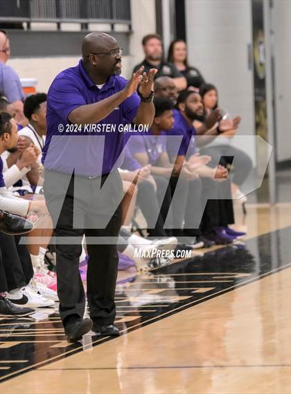 Thumbnail 1 in Granbury vs. Everman (UIL Basketball 5A Bi-District) photogallery.