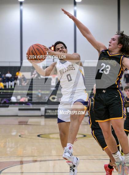 Thumbnail 1 in Granbury vs. Everman (UIL Basketball 5A Bi-District) photogallery.