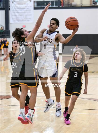 Thumbnail 1 in Granbury vs. Everman (UIL Basketball 5A Bi-District) photogallery.