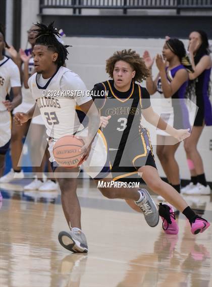 Thumbnail 1 in Granbury vs. Everman (UIL Basketball 5A Bi-District) photogallery.