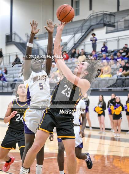 Thumbnail 1 in Granbury vs. Everman (UIL Basketball 5A Bi-District) photogallery.