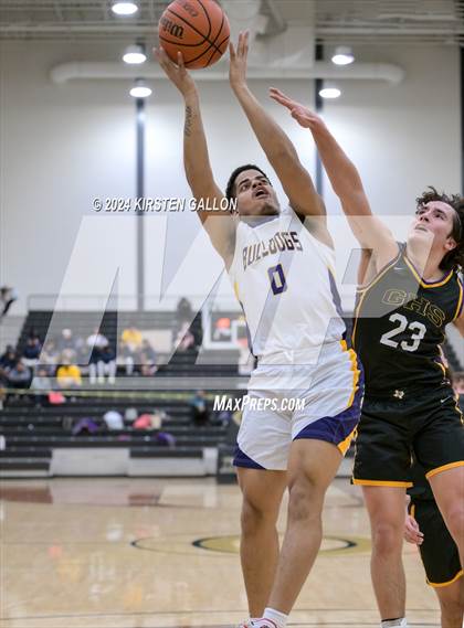 Thumbnail 2 in Granbury vs. Everman (UIL Basketball 5A Bi-District) photogallery.