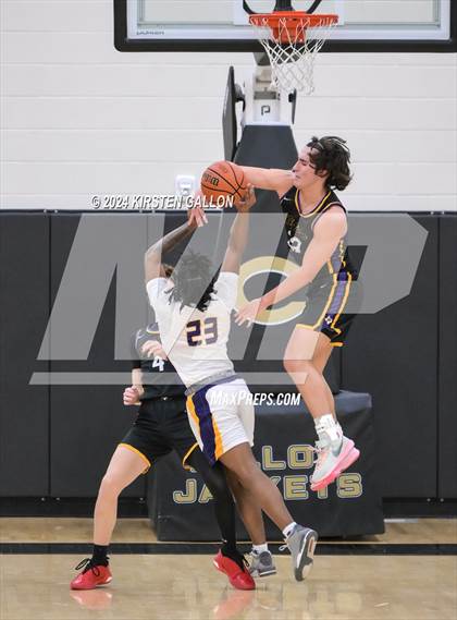 Thumbnail 2 in Granbury vs. Everman (UIL Basketball 5A Bi-District) photogallery.