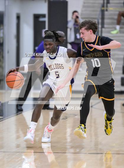 Thumbnail 3 in Granbury vs. Everman (UIL Basketball 5A Bi-District) photogallery.