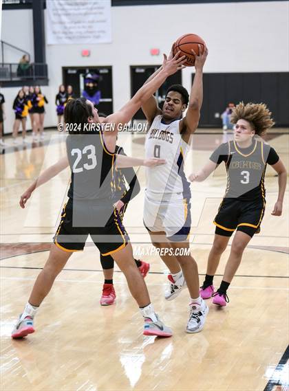Thumbnail 3 in Granbury vs. Everman (UIL Basketball 5A Bi-District) photogallery.