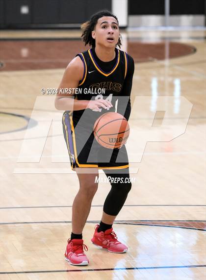 Thumbnail 2 in Granbury vs. Everman (UIL Basketball 5A Bi-District) photogallery.