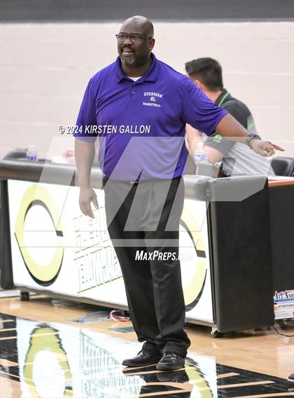 Thumbnail 3 in Granbury vs. Everman (UIL Basketball 5A Bi-District) photogallery.