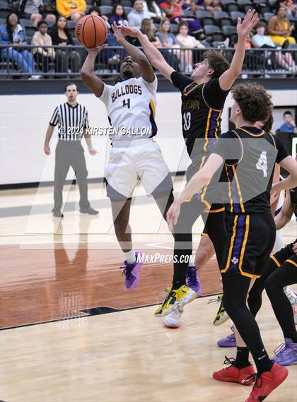 Thumbnail 1 in Granbury vs. Everman (UIL Basketball 5A Bi-District) photogallery.