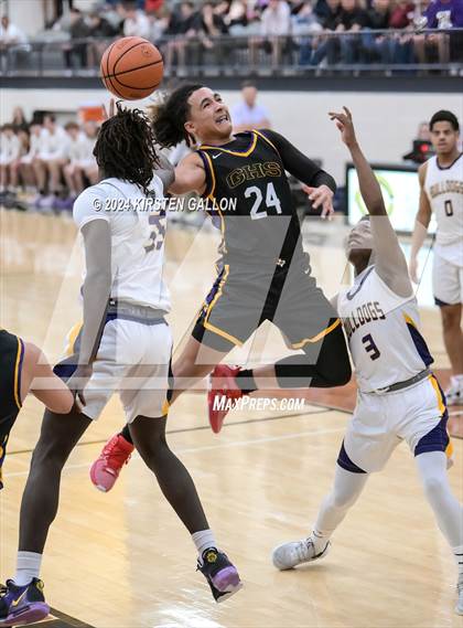 Thumbnail 1 in Granbury vs. Everman (UIL Basketball 5A Bi-District) photogallery.