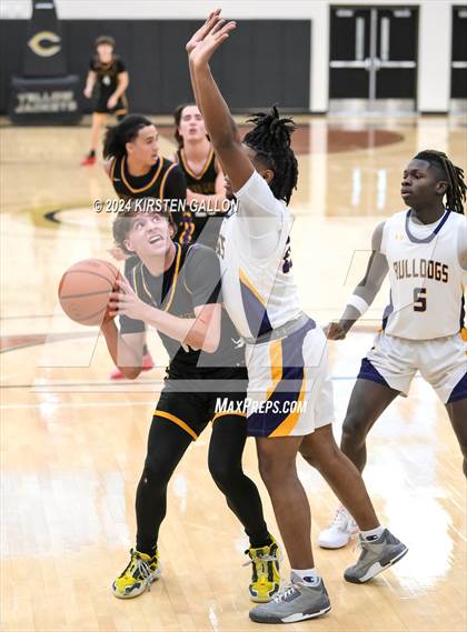 Thumbnail 1 in Granbury vs. Everman (UIL Basketball 5A Bi-District) photogallery.