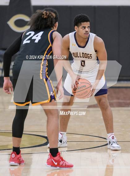 Thumbnail 2 in Granbury vs. Everman (UIL Basketball 5A Bi-District) photogallery.