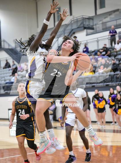 Thumbnail 2 in Granbury vs. Everman (UIL Basketball 5A Bi-District) photogallery.
