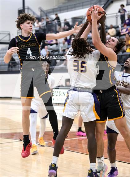 Thumbnail 1 in Granbury vs. Everman (UIL Basketball 5A Bi-District) photogallery.