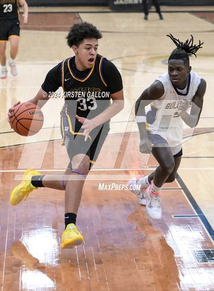 Thumbnail 1 in Granbury vs. Everman (UIL Basketball 5A Bi-District) photogallery.