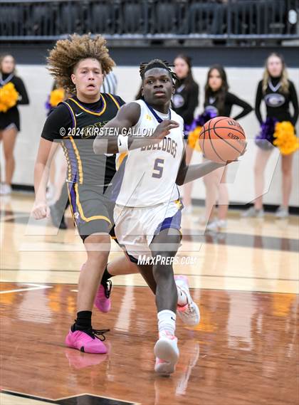 Thumbnail 1 in Granbury vs. Everman (UIL Basketball 5A Bi-District) photogallery.