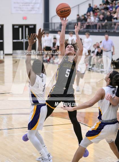 Thumbnail 2 in Granbury vs. Everman (UIL Basketball 5A Bi-District) photogallery.