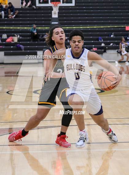 Thumbnail 3 in Granbury vs. Everman (UIL Basketball 5A Bi-District) photogallery.