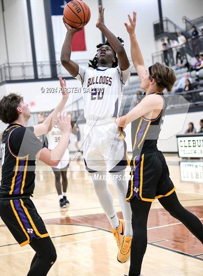 Thumbnail 3 in Granbury vs. Everman (UIL Basketball 5A Bi-District) photogallery.