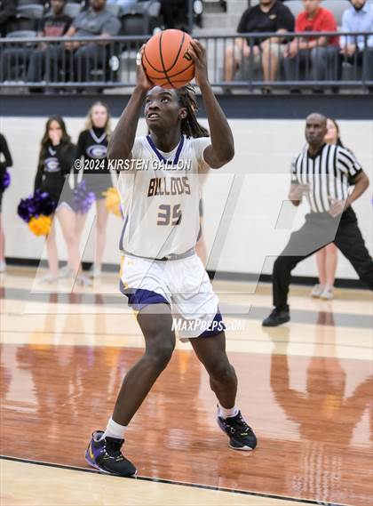 Thumbnail 3 in Granbury vs. Everman (UIL Basketball 5A Bi-District) photogallery.