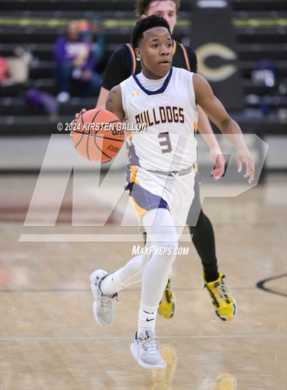 Thumbnail 2 in Granbury vs. Everman (UIL Basketball 5A Bi-District) photogallery.