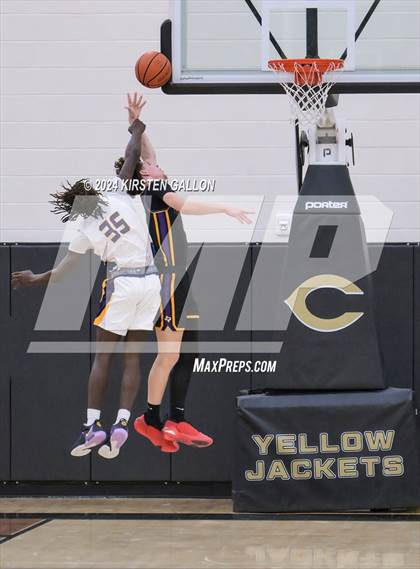 Thumbnail 1 in Granbury vs. Everman (UIL Basketball 5A Bi-District) photogallery.