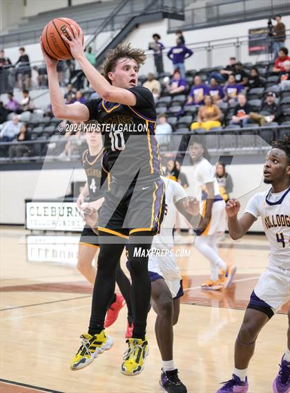 Thumbnail 3 in Granbury vs. Everman (UIL Basketball 5A Bi-District) photogallery.