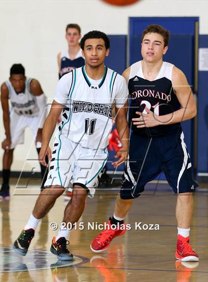 Thumbnail 2 in Renaissance Academy vs. Coronado photogallery.