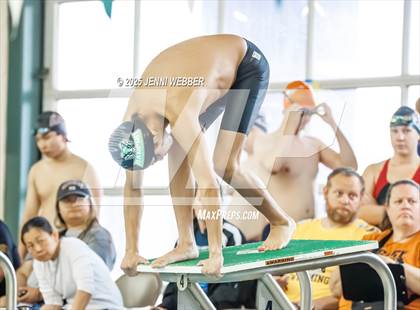 Thumbnail 1 in NIAA 4A Desert Swim Regional Prelims  photogallery.