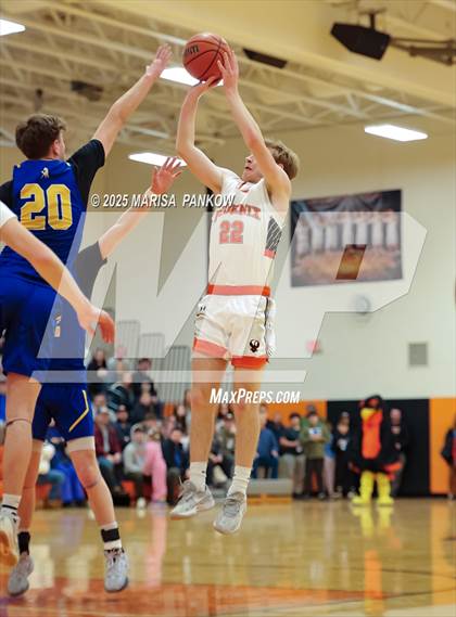 Thumbnail 3 in Phoenix vs Mt. Markham (NYSPHSAA Section 3 Class B Semi Finals) photogallery.