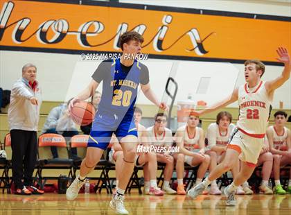 Thumbnail 2 in Phoenix vs Mt. Markham (NYSPHSAA Section 3 Class B Semi Finals) photogallery.