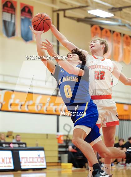 Thumbnail 1 in Phoenix vs Mt. Markham (NYSPHSAA Section 3 Class B Semi Finals) photogallery.