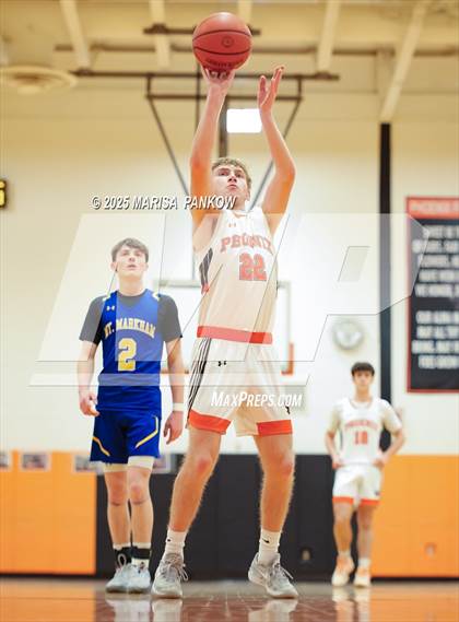 Thumbnail 1 in Phoenix vs Mt. Markham (NYSPHSAA Section 3 Class B Semi Finals) photogallery.