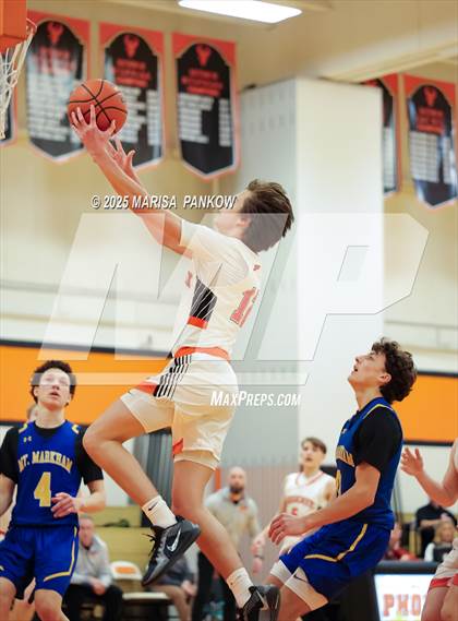 Thumbnail 2 in Phoenix vs Mt. Markham (NYSPHSAA Section 3 Class B Semi Finals) photogallery.
