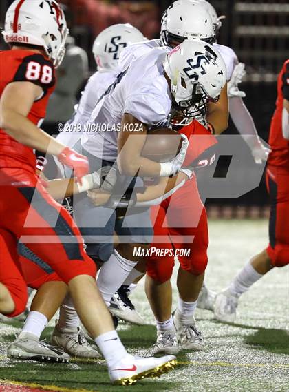 Thumbnail 3 in St. Genevieve vs. Harvard-Westlake photogallery.