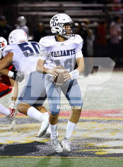 Thumbnail 2 in St. Genevieve vs. Harvard-Westlake photogallery.