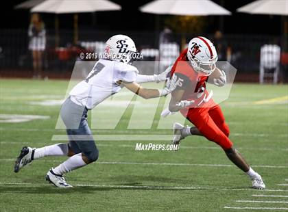 Thumbnail 1 in St. Genevieve vs. Harvard-Westlake photogallery.